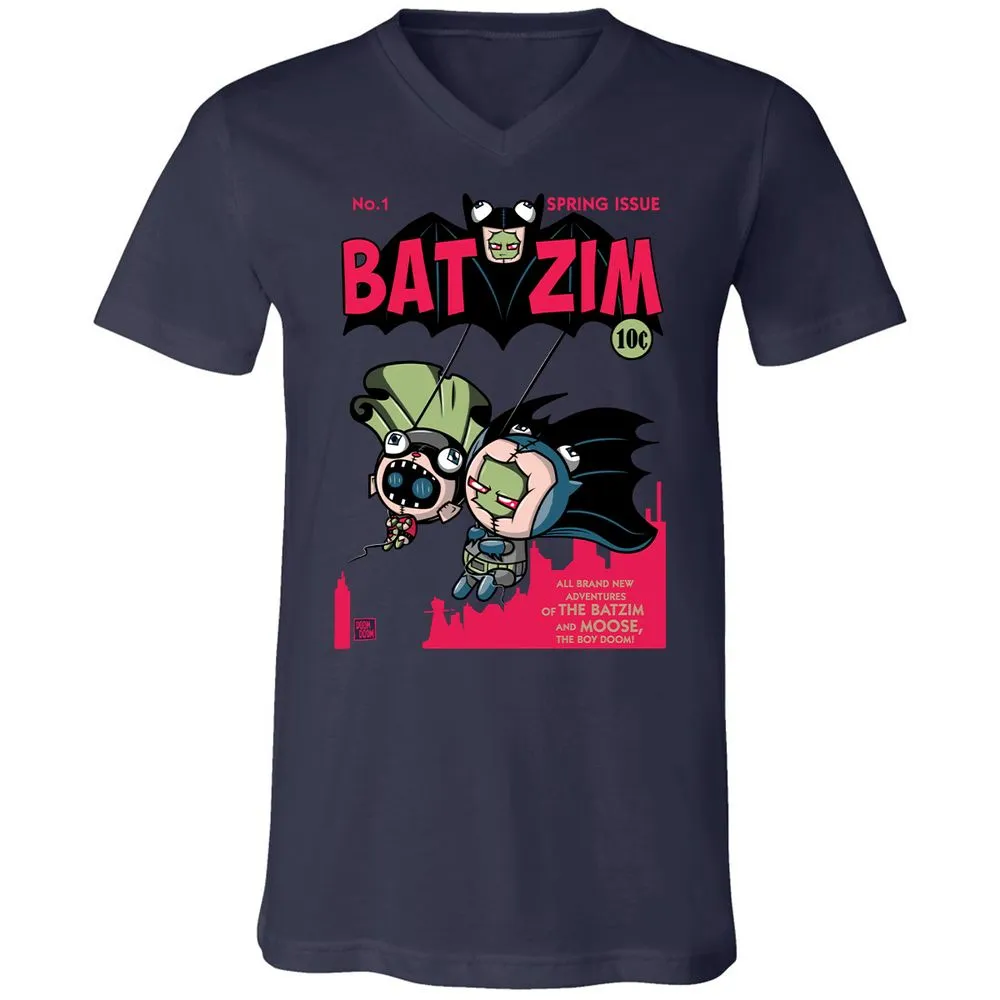 Unisex V-Neck T-Shirt - 1W3BT54W - Navy - 2