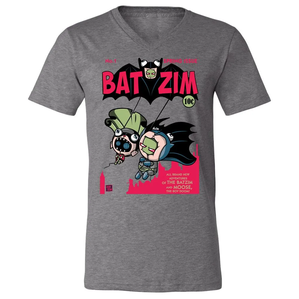 Unisex V-Neck T-Shirt - 1W3BT54W - Deep Heather - 13