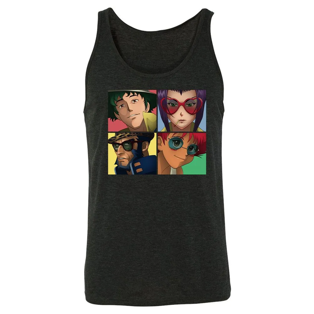 Unisex Jersey Tank - TJ1DN88W - Charcoal Black Triblend - 5