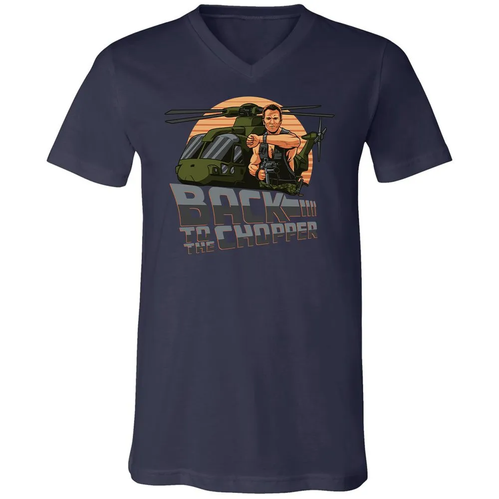 Unisex V-Neck T-Shirt - 2N52J2TX - Navy - 2