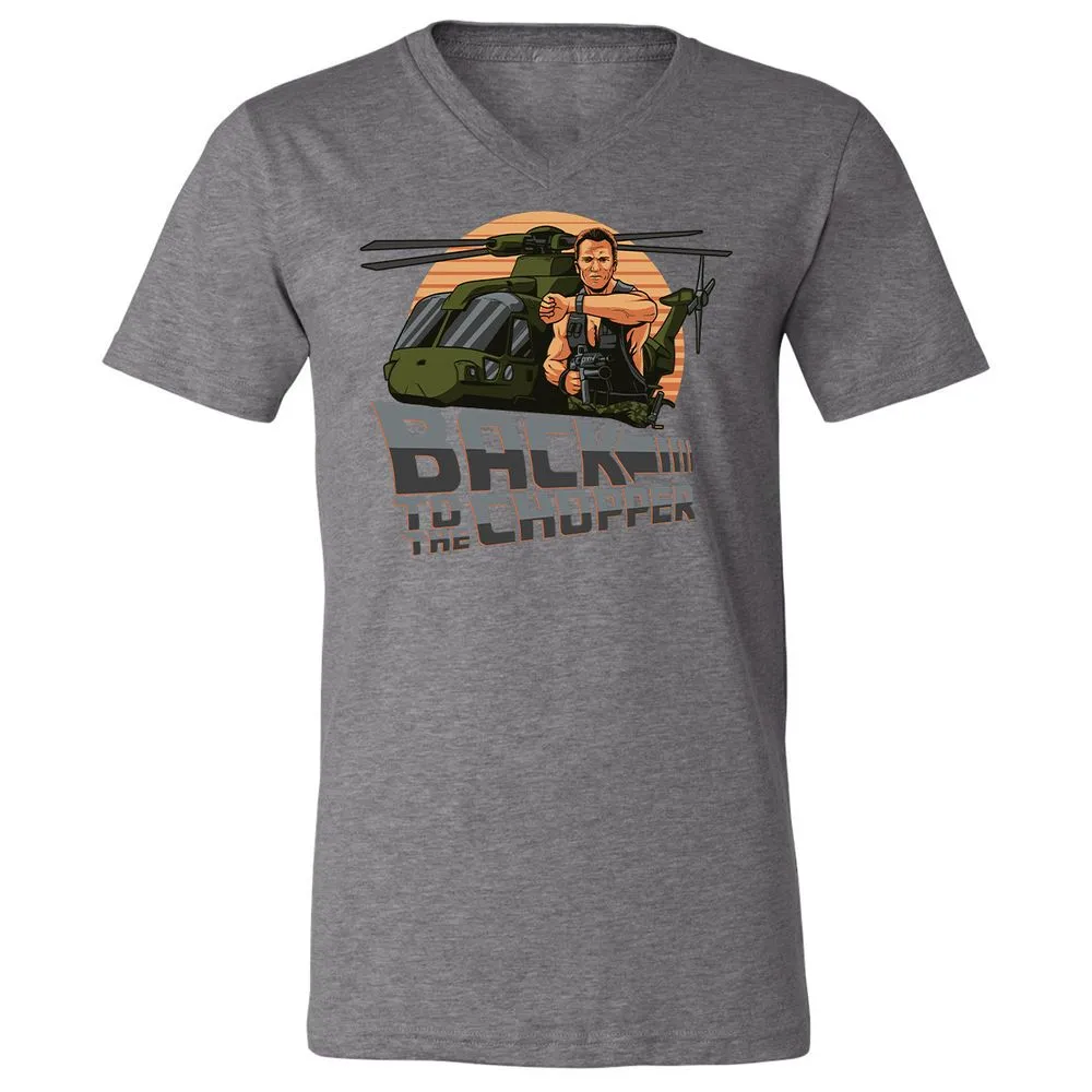 Unisex V-Neck T-Shirt - 2N52J2TX - Deep Heather - 13
