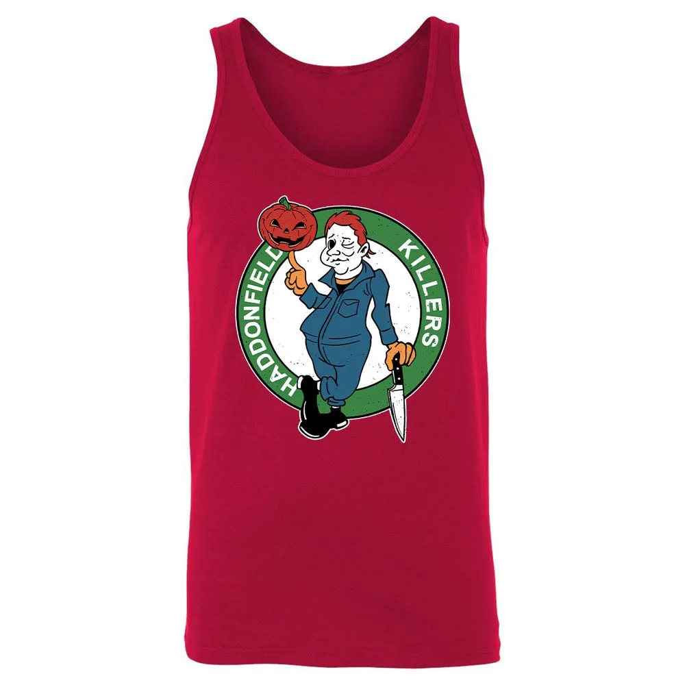 Unisex Jersey Tank - DJBWP9G3 - Red - 11