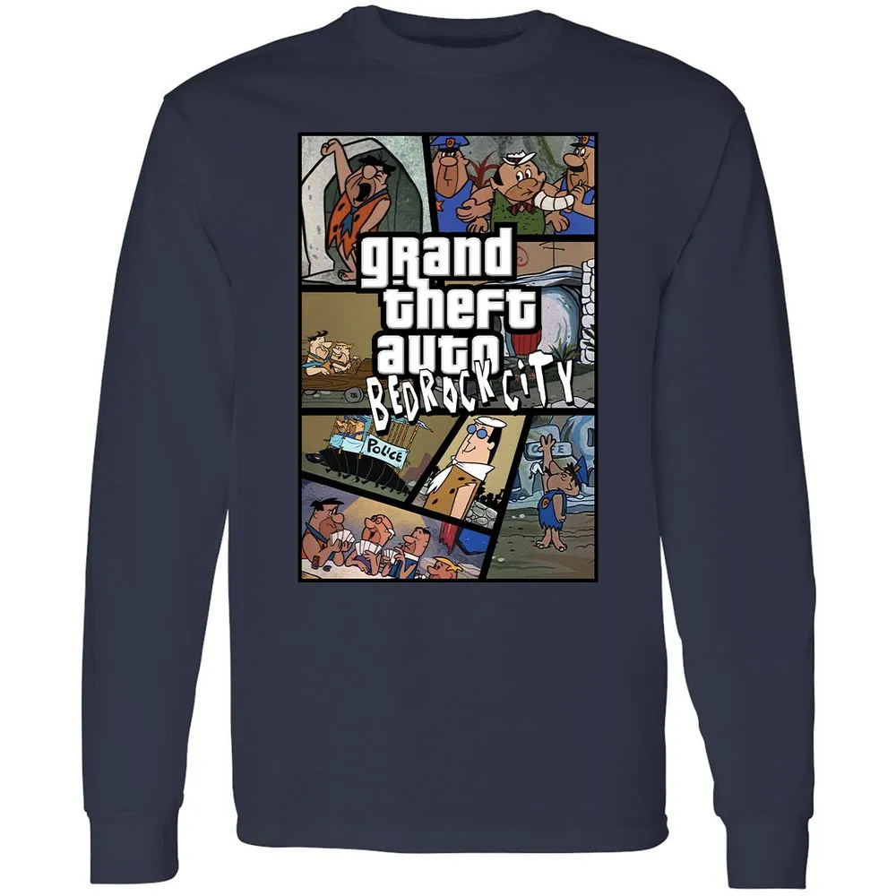 Long Sleeve T-Shirt - LGVG61VT - Navy - 2