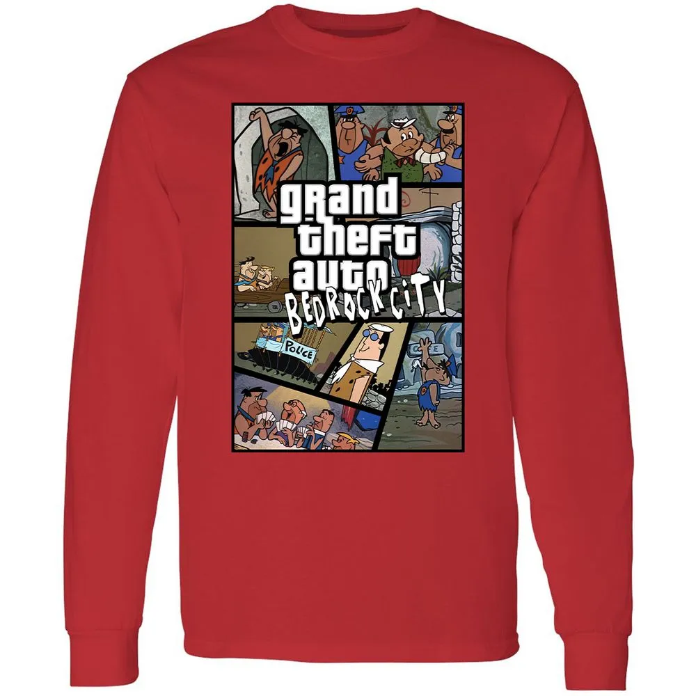 Long Sleeve T-Shirt - LGVG61VT - Red - 14