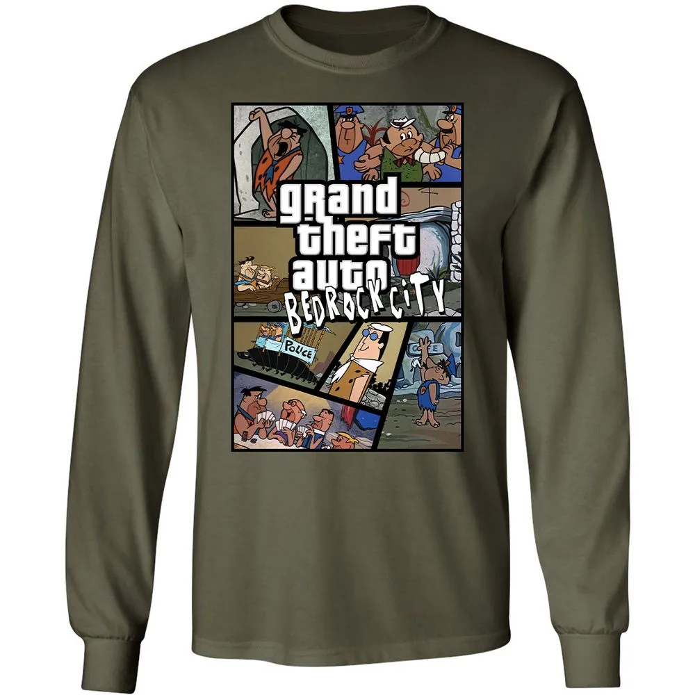 Long Sleeve T-Shirt - LGVG61VT - Military Green - 16