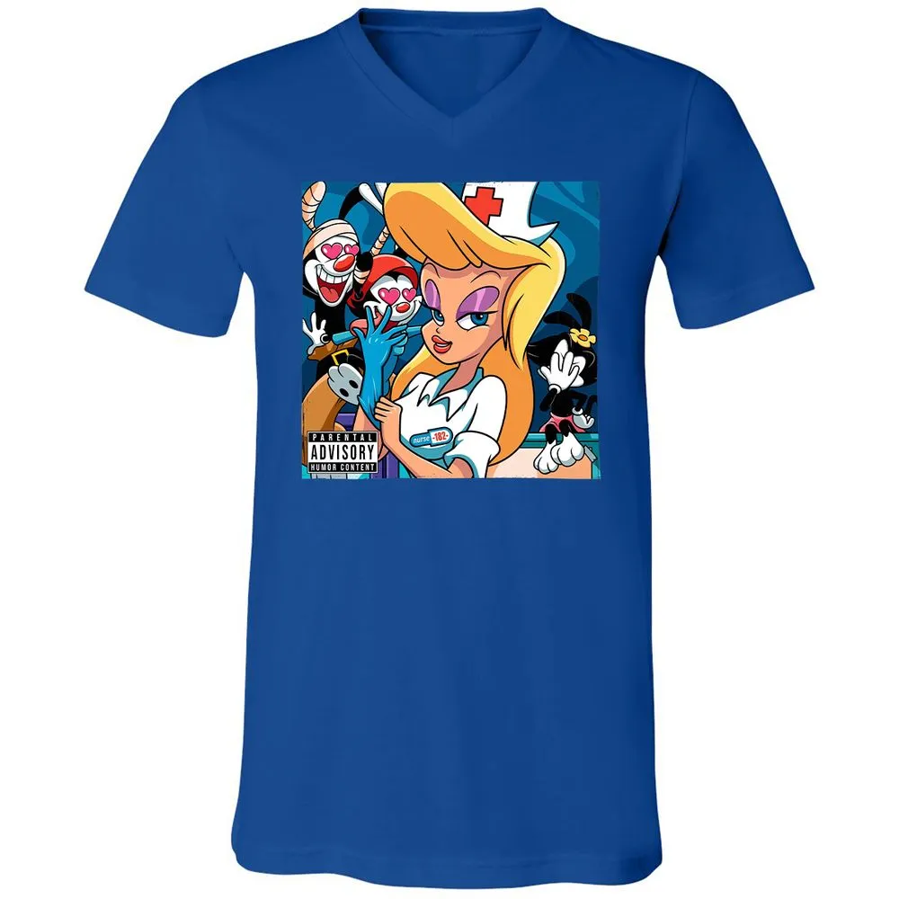 Unisex V-Neck T-Shirt - 94YTS377 - True Royal - 4
