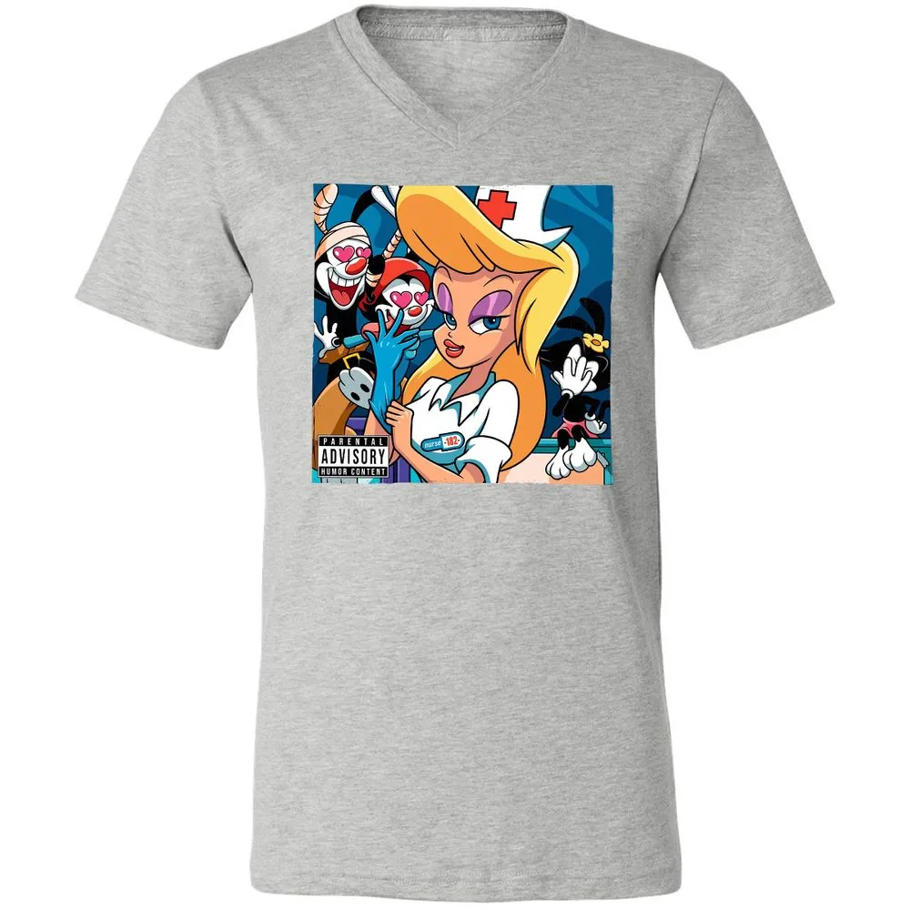 Unisex V-Neck T-Shirt - 94YTS377 - Athletic Heather - 7