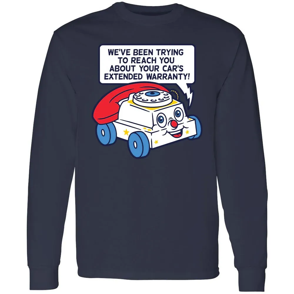 Long Sleeve T-Shirt - 3A6XRZ7G - Navy - 2