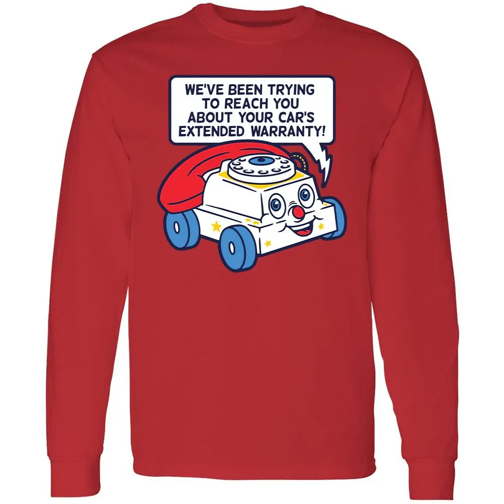Long Sleeve T-Shirt - 3A6XRZ7G - Red - 14