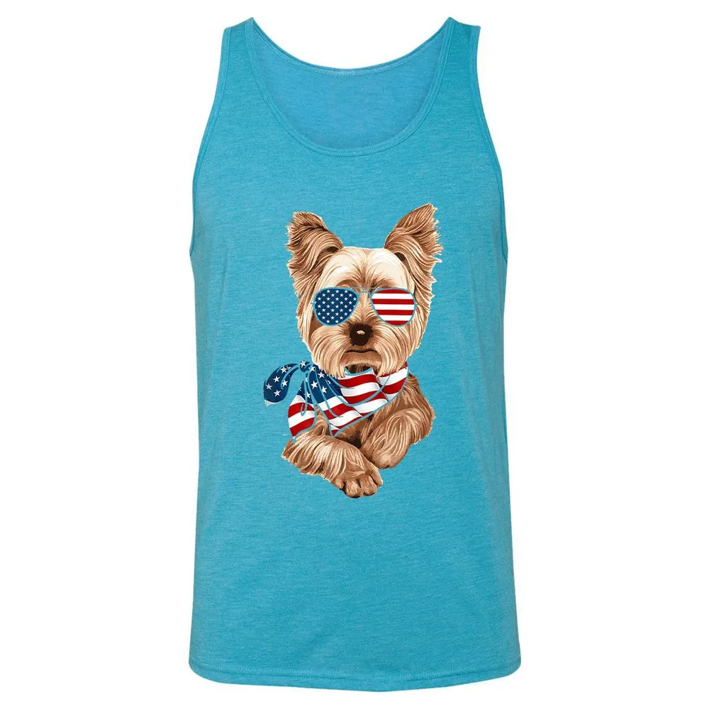 Unisex Jersey Tank - 8E2T76DY - Aqua Triblend - 3