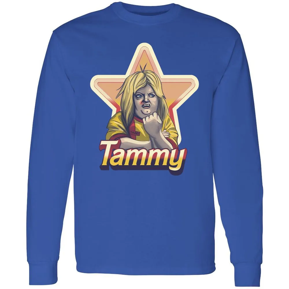 Long Sleeve T-Shirt - 7DLU21CN - Royal - 8