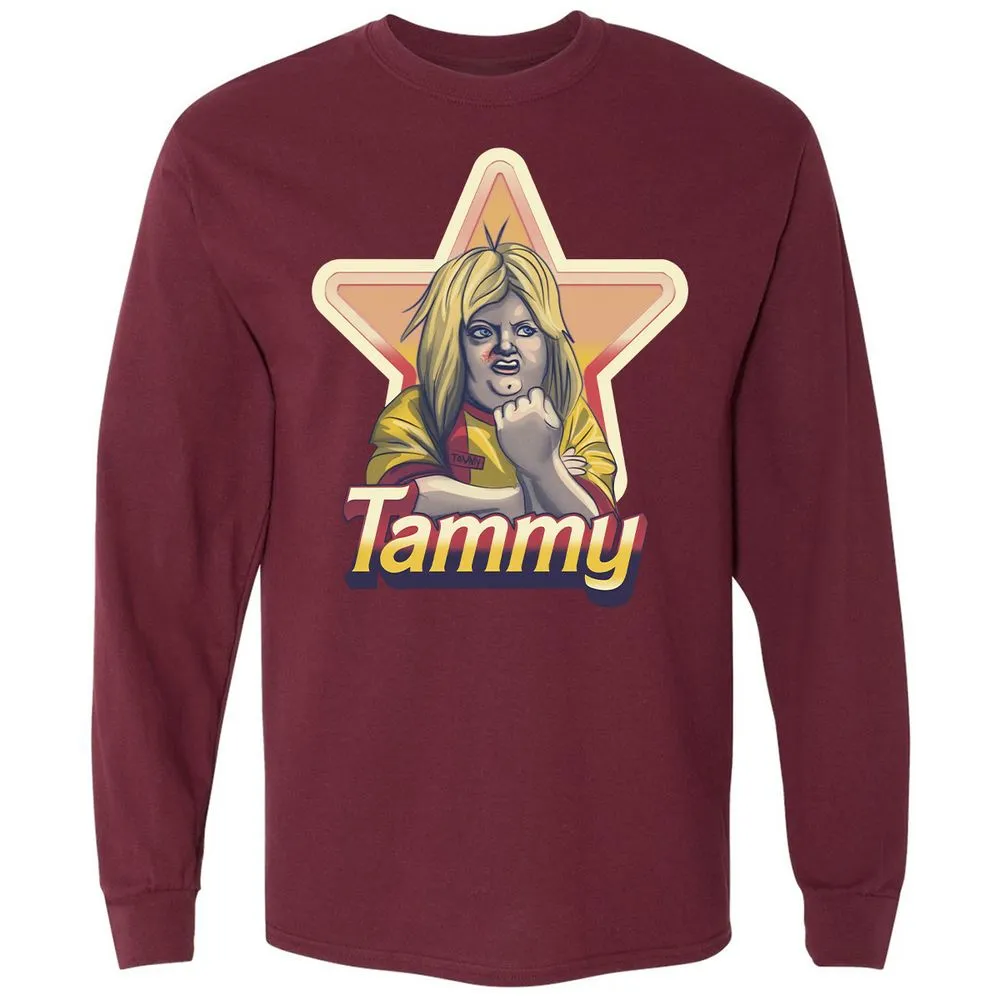 Long Sleeve T-Shirt - 7DLU21CN - Maroon - 11