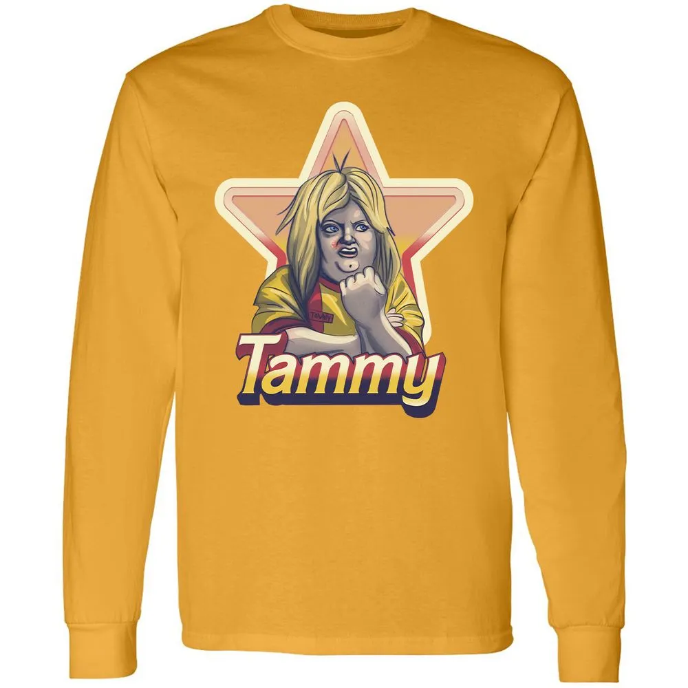 Long Sleeve T-Shirt - 7DLU21CN - Gold - 9
