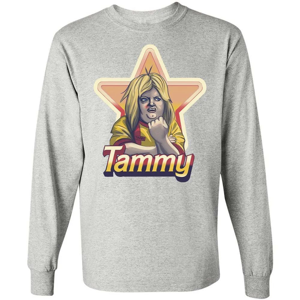 Long Sleeve T-Shirt - 7DLU21CN - Ash - 7