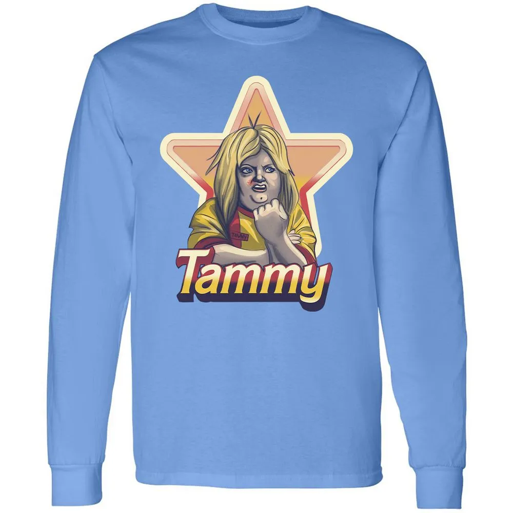 Long Sleeve T-Shirt - 7DLU21CN - Carolina Blue - 12