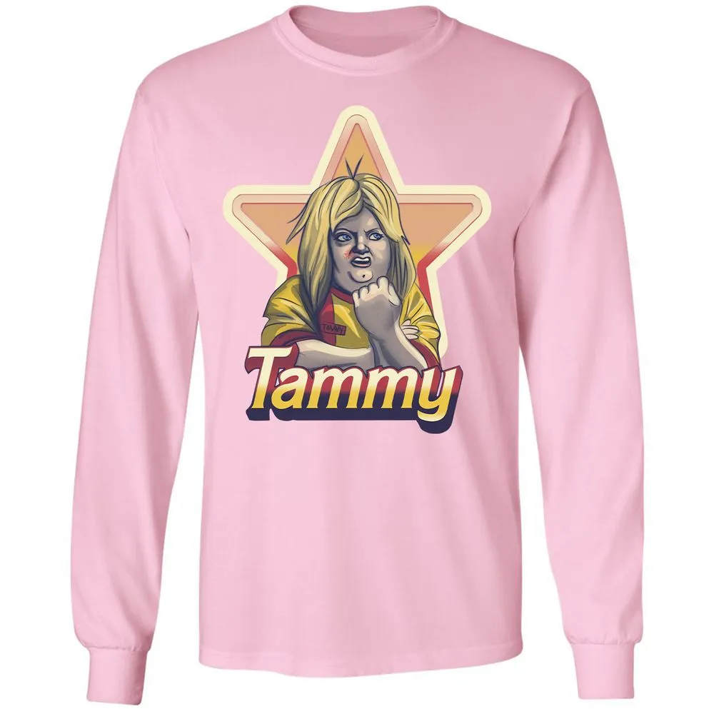 Long Sleeve T-Shirt - 7DLU21CN - Light Pink - 3