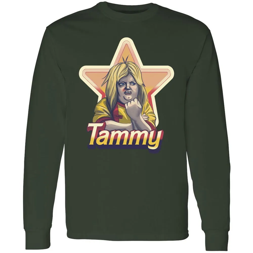 Long Sleeve T-Shirt - 7DLU21CN - Forest Green - 4