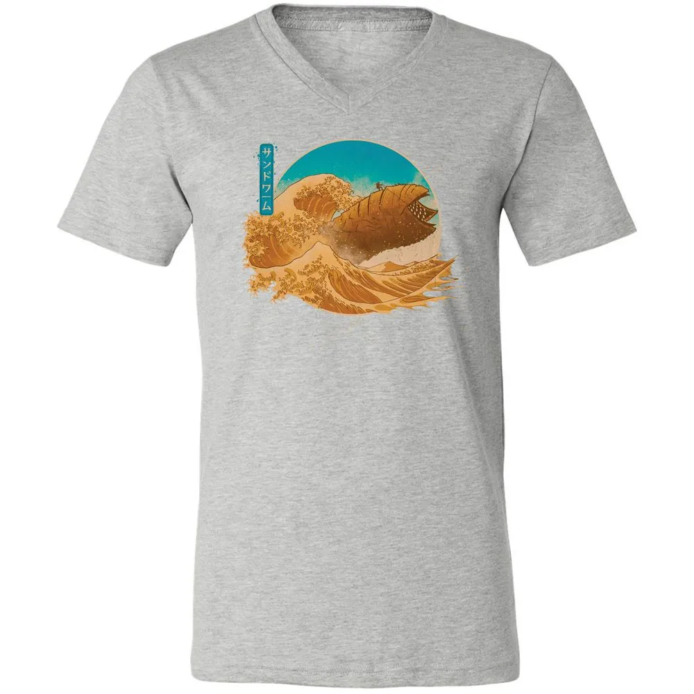 Unisex V-Neck T-Shirt - VXWQQW9Z - Athletic Heather - 7