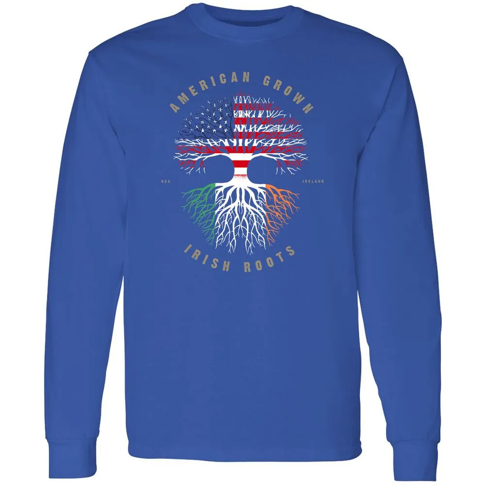 Long Sleeve T-Shirt - C7JQGKV8 - Royal - 8