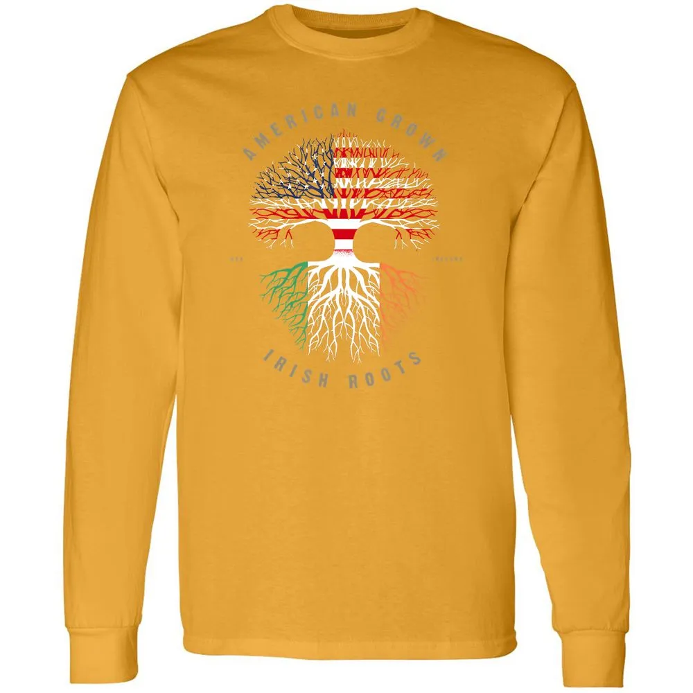 Long Sleeve T-Shirt - C7JQGKV8 - Gold - 9