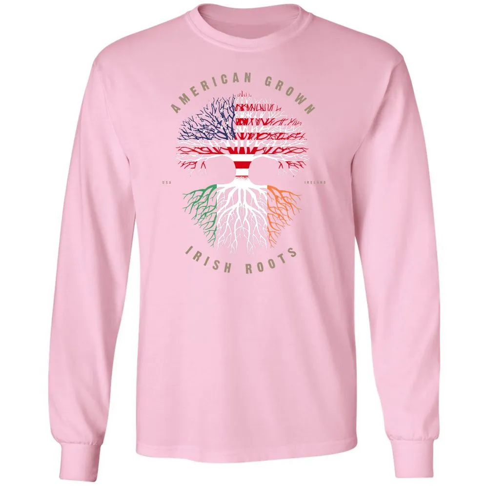 Long Sleeve T-Shirt - C7JQGKV8 - Light Pink - 3