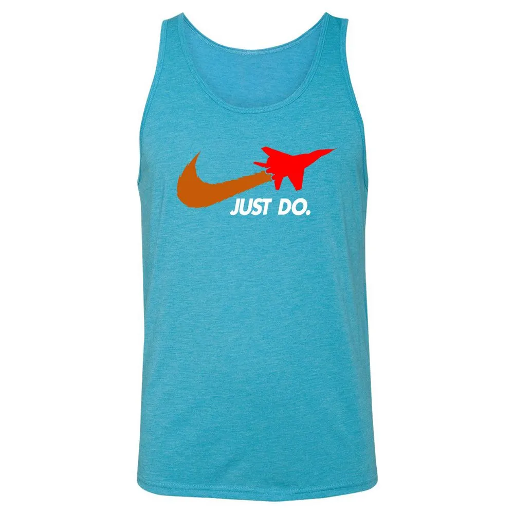 Unisex Jersey Tank - VFD3VKY8 - Aqua Triblend - 3