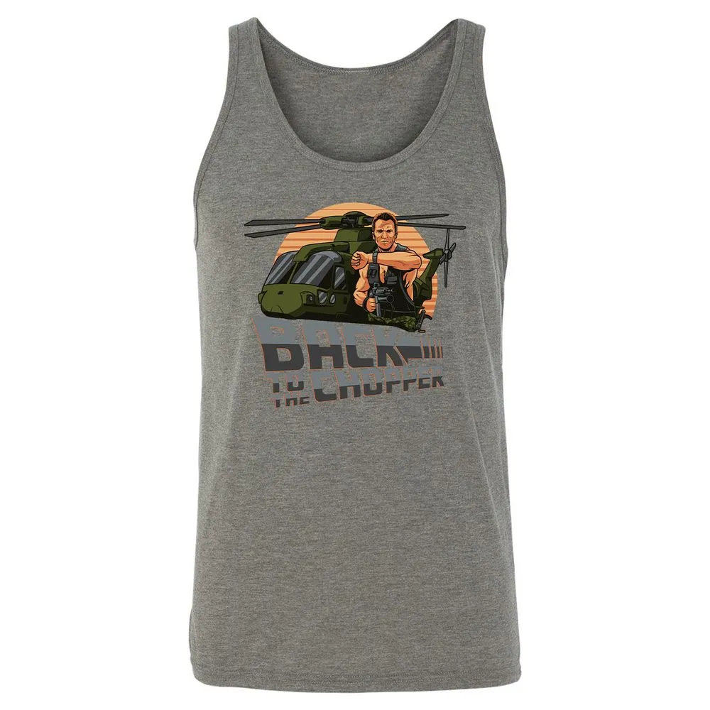 Unisex Jersey Tank - QJZC8J2L - Grey Triblend - 8