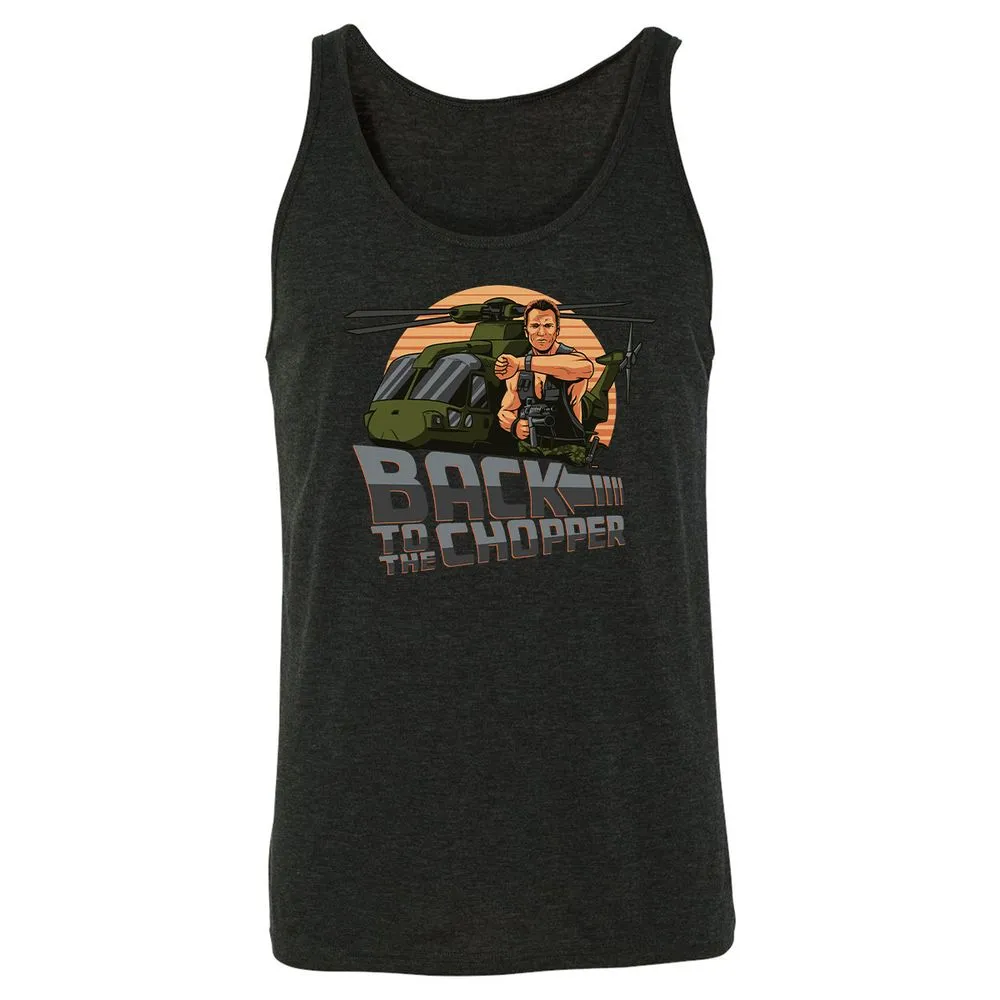 Unisex Jersey Tank - QJZC8J2L - Charcoal Black Triblend - 5