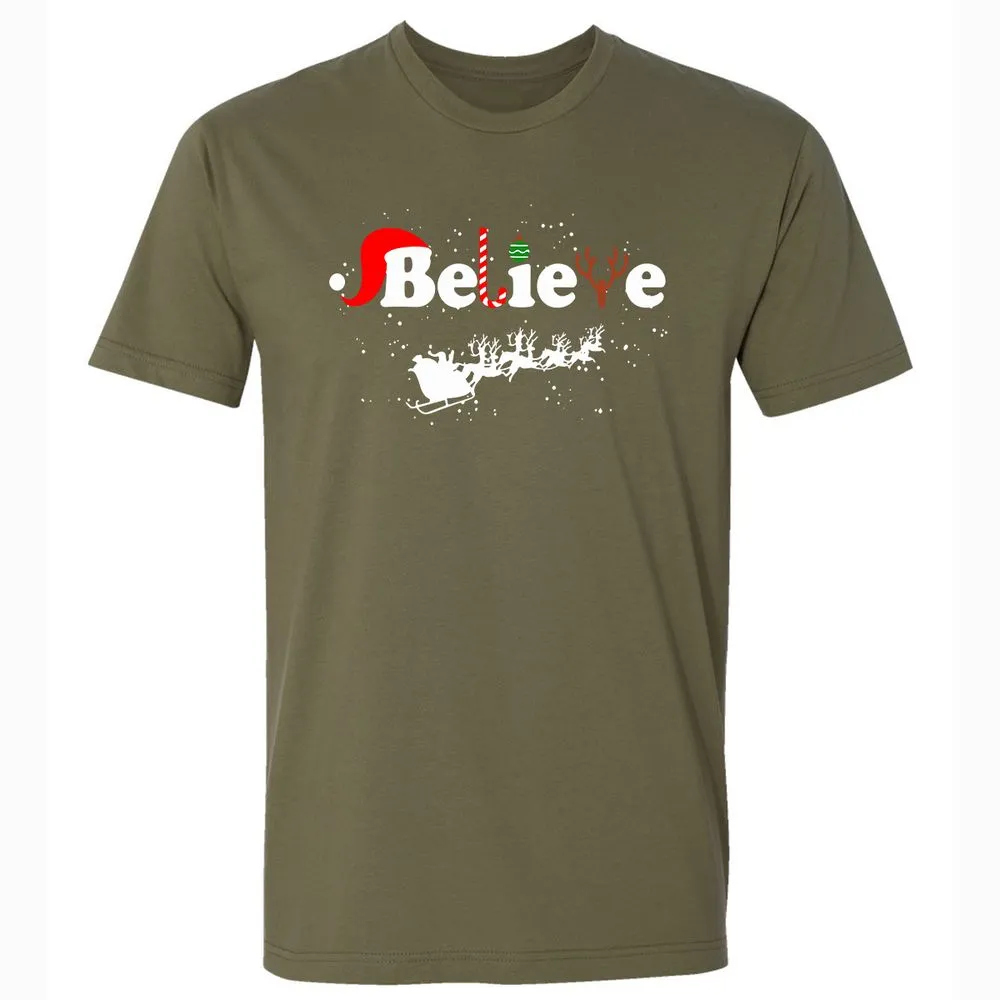 Premium Unisex T-Shirt - ATJ3TBVG - Military Green - 5