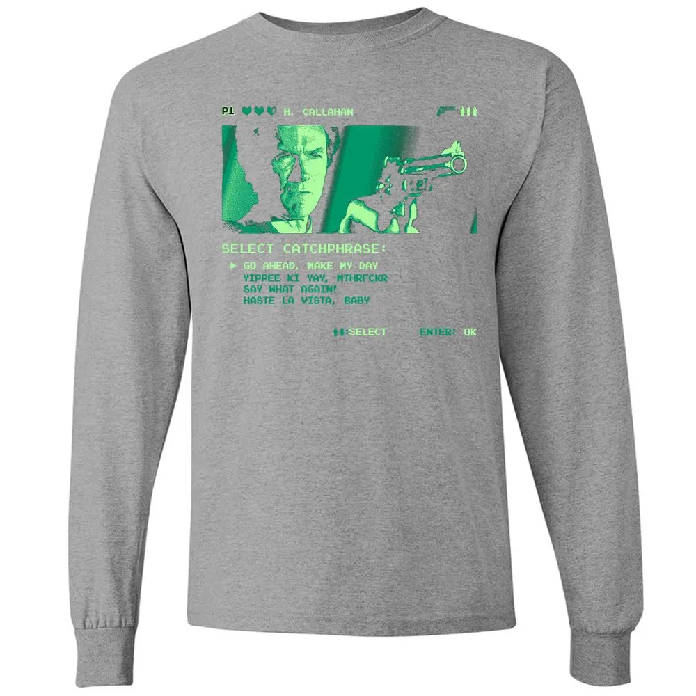 Long Sleeve T-Shirt - AGJHG4BM - Graphite Heather - 6