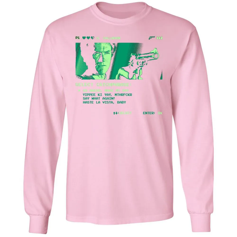 Long Sleeve T-Shirt - AGJHG4BM - Light Pink - 3