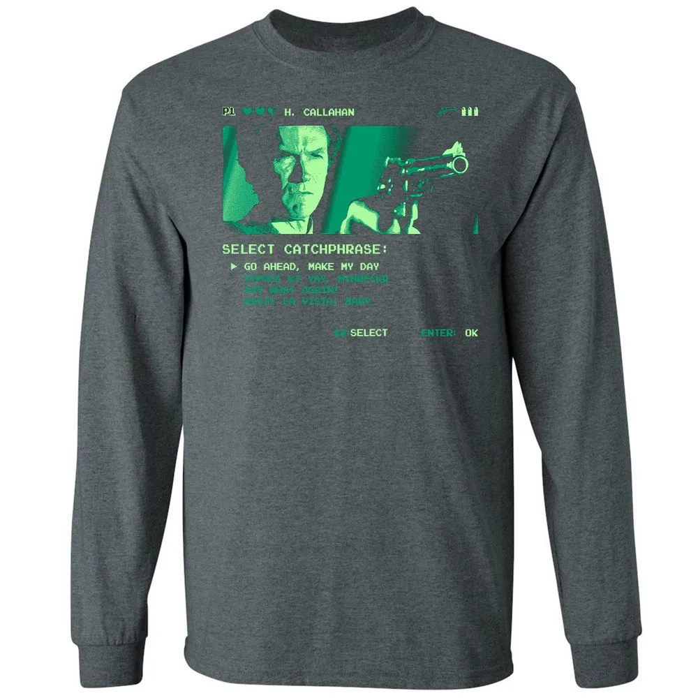 Long Sleeve T-Shirt - AGJHG4BM - Dark Heather - 15
