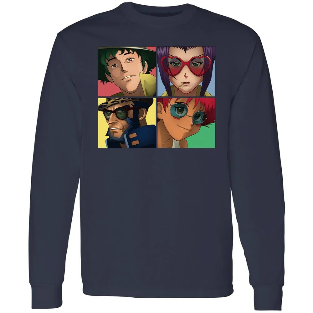 Long Sleeve T-Shirt - H7L9A626 - Navy - 2