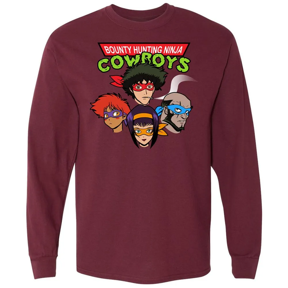 Long Sleeve T-Shirt - 62CAB1N3 - Maroon - 11