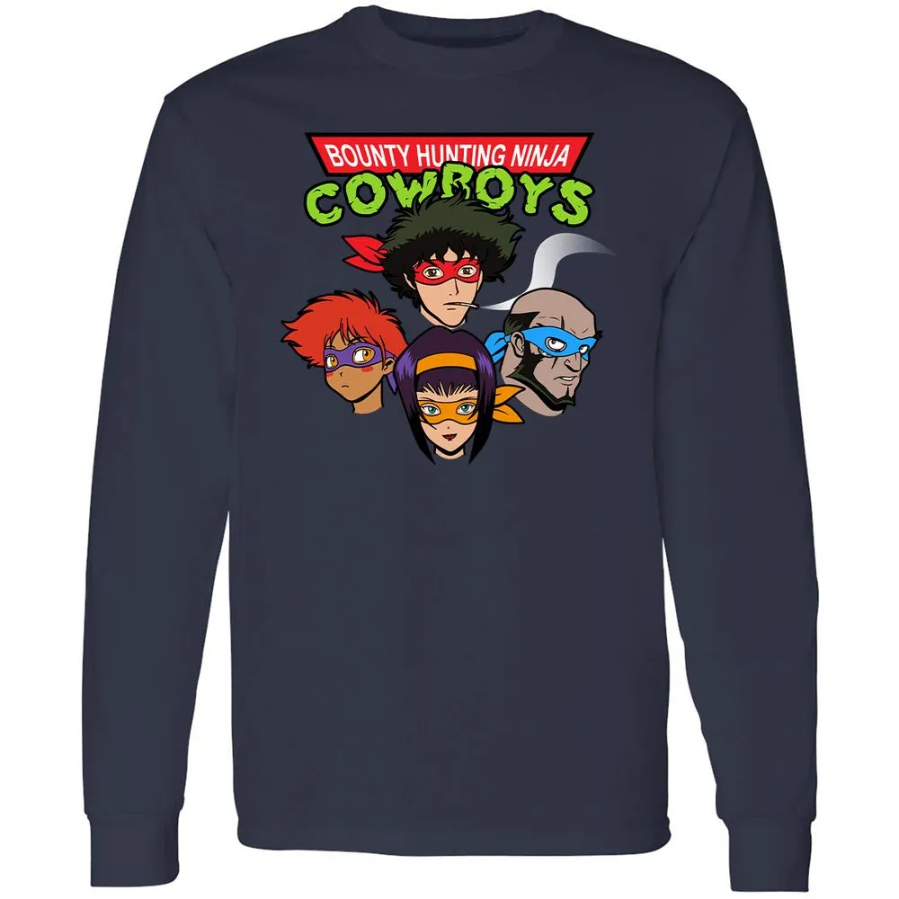 Long Sleeve T-Shirt - 62CAB1N3 - Navy - 2