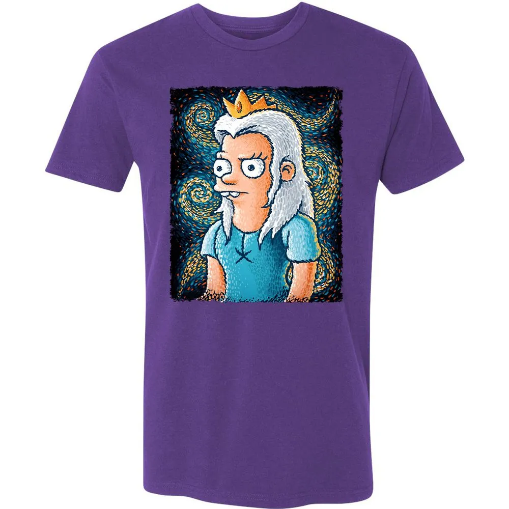 Premium Unisex T-Shirt - LCQSVYAQ - Purple Rush - 7