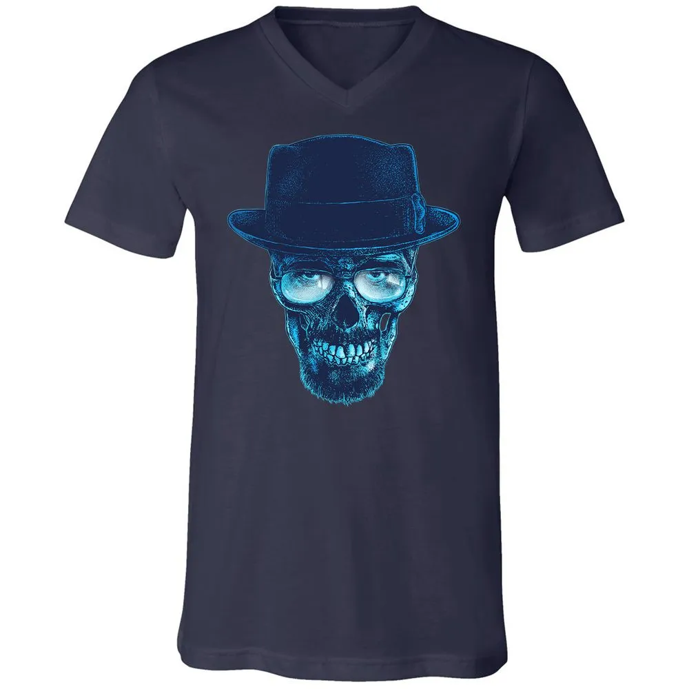 Unisex V-Neck T-Shirt - CBBU8THV - Navy - 2