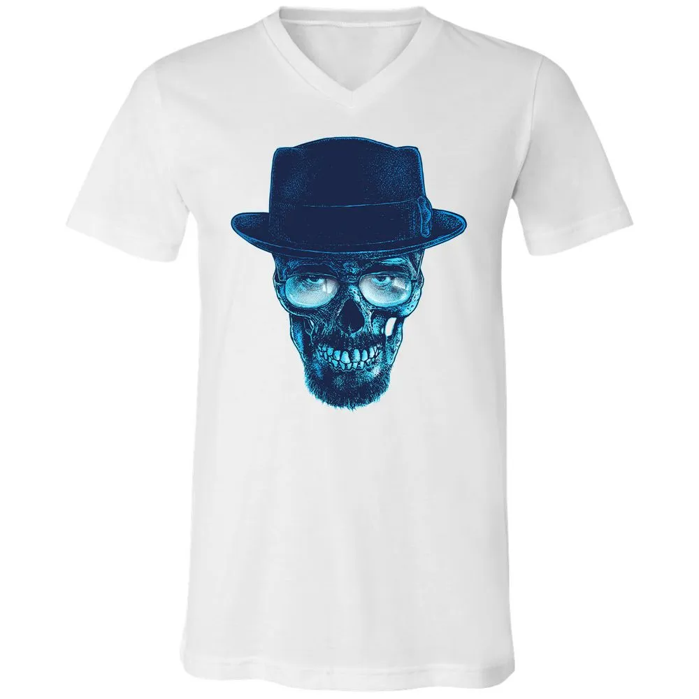Unisex V-Neck T-Shirt - CBBU8THV - White - 5