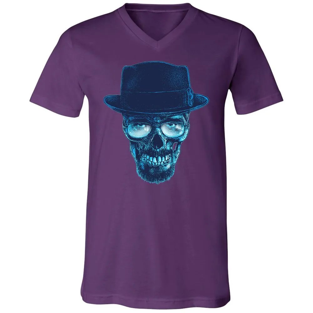 Unisex V-Neck T-Shirt - CBBU8THV - Team Purple - 9
