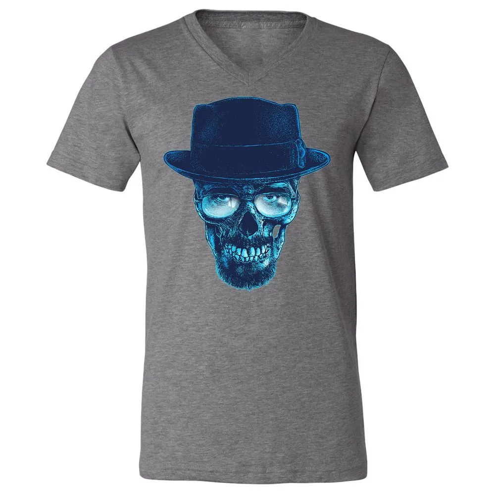 Unisex V-Neck T-Shirt - CBBU8THV - Deep Heather - 13