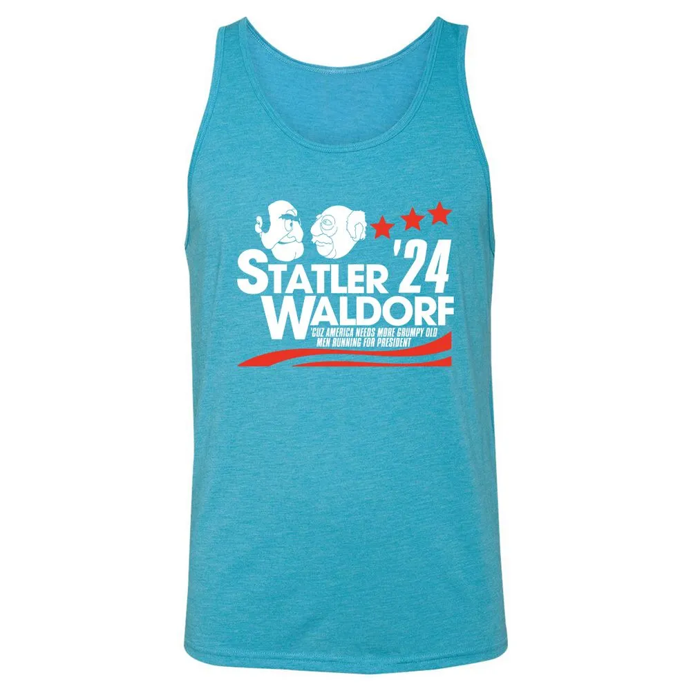 Unisex Jersey Tank - F1JNT68N - Aqua Triblend - 3