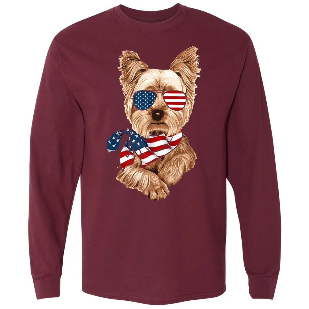 Long Sleeve T-Shirt - 5JKV4VP4 - Maroon - 11