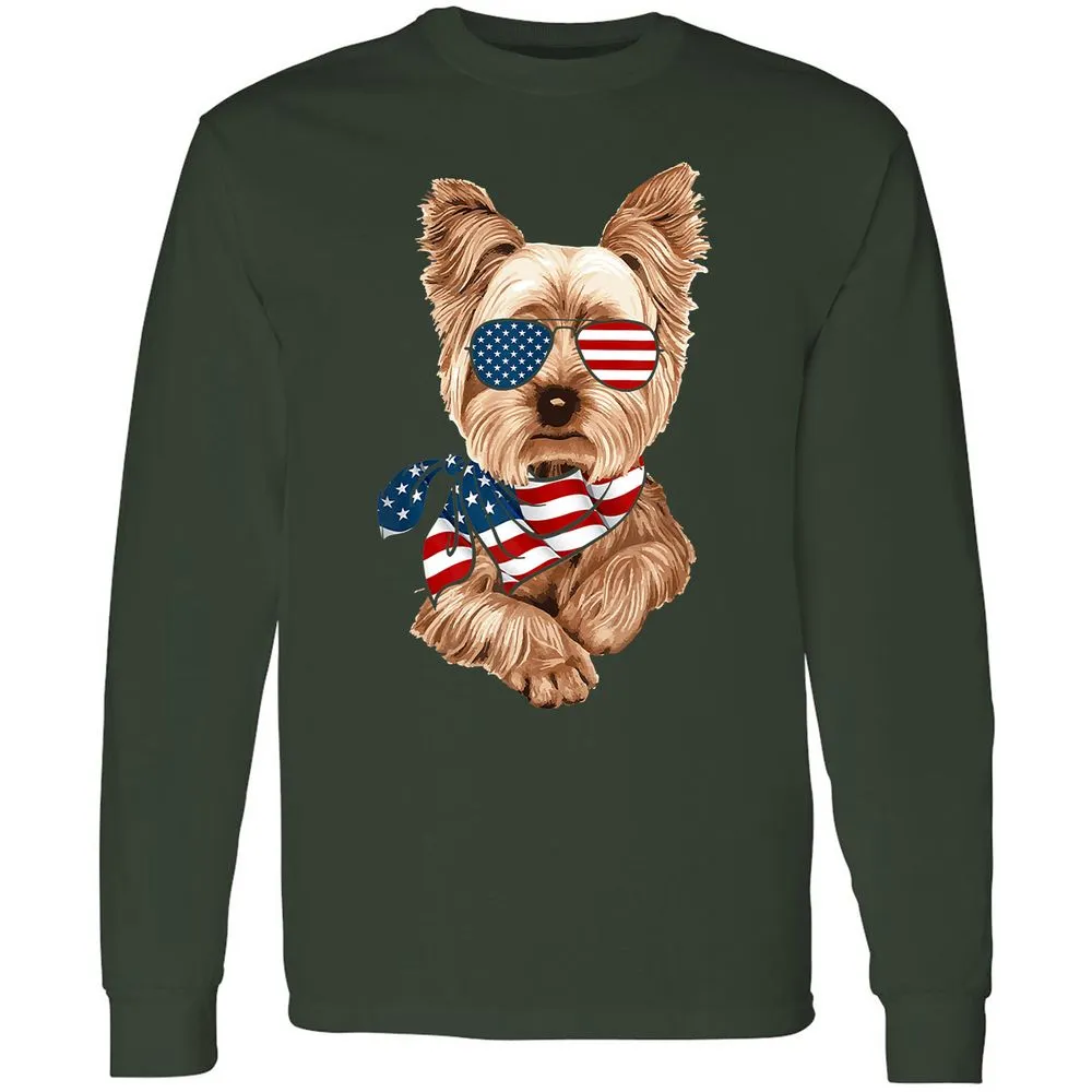 Long Sleeve T-Shirt - 5JKV4VP4 - Forest Green - 4