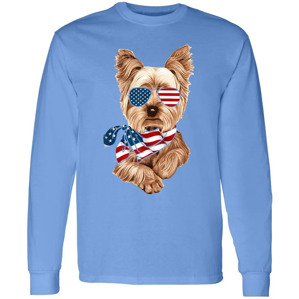 Long Sleeve T-Shirt - 5JKV4VP4 - Carolina Blue - 12