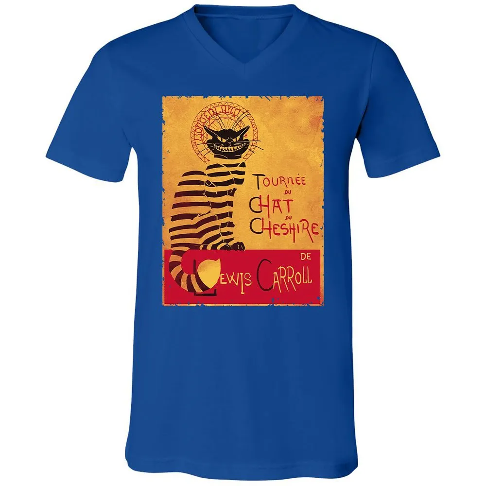 Unisex V-Neck T-Shirt - LMZMLQP4 - True Royal - 4