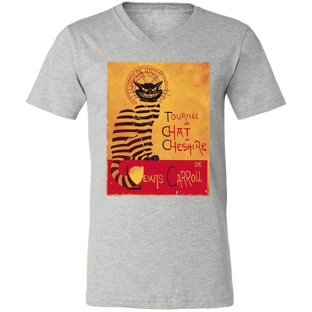 Unisex V-Neck T-Shirt - LMZMLQP4 - Athletic Heather - 7
