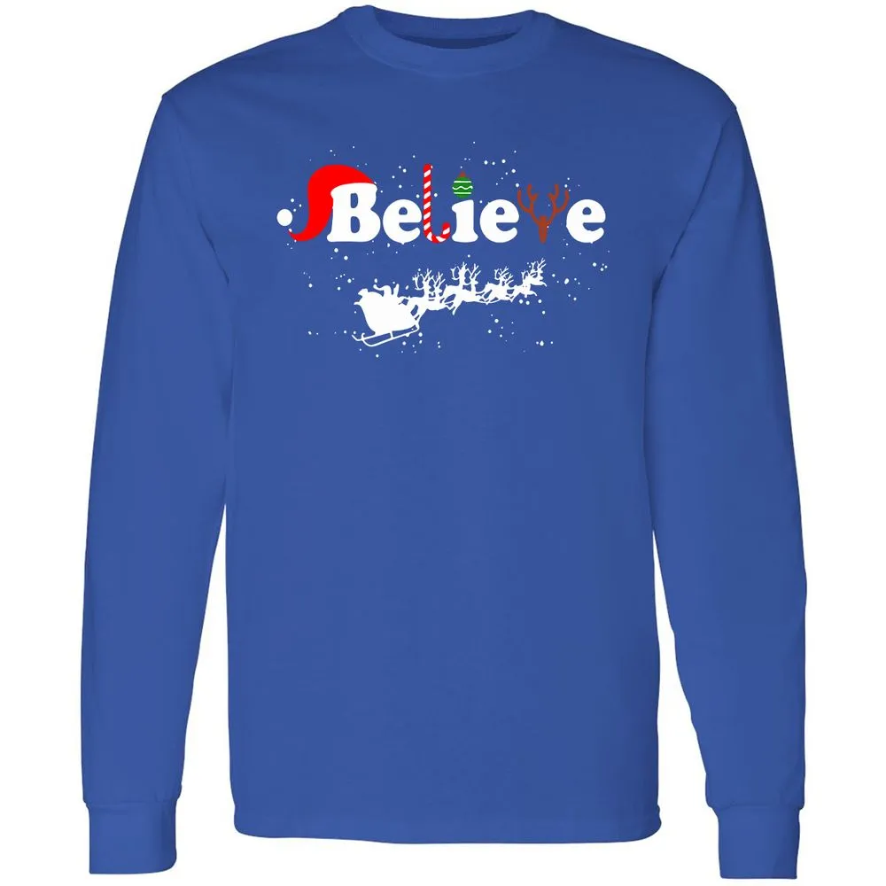 Long Sleeve T-Shirt - F346LKDV - Royal - 8