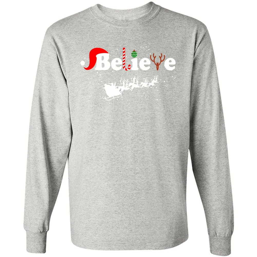 Long Sleeve T-Shirt - F346LKDV - Ash - 7