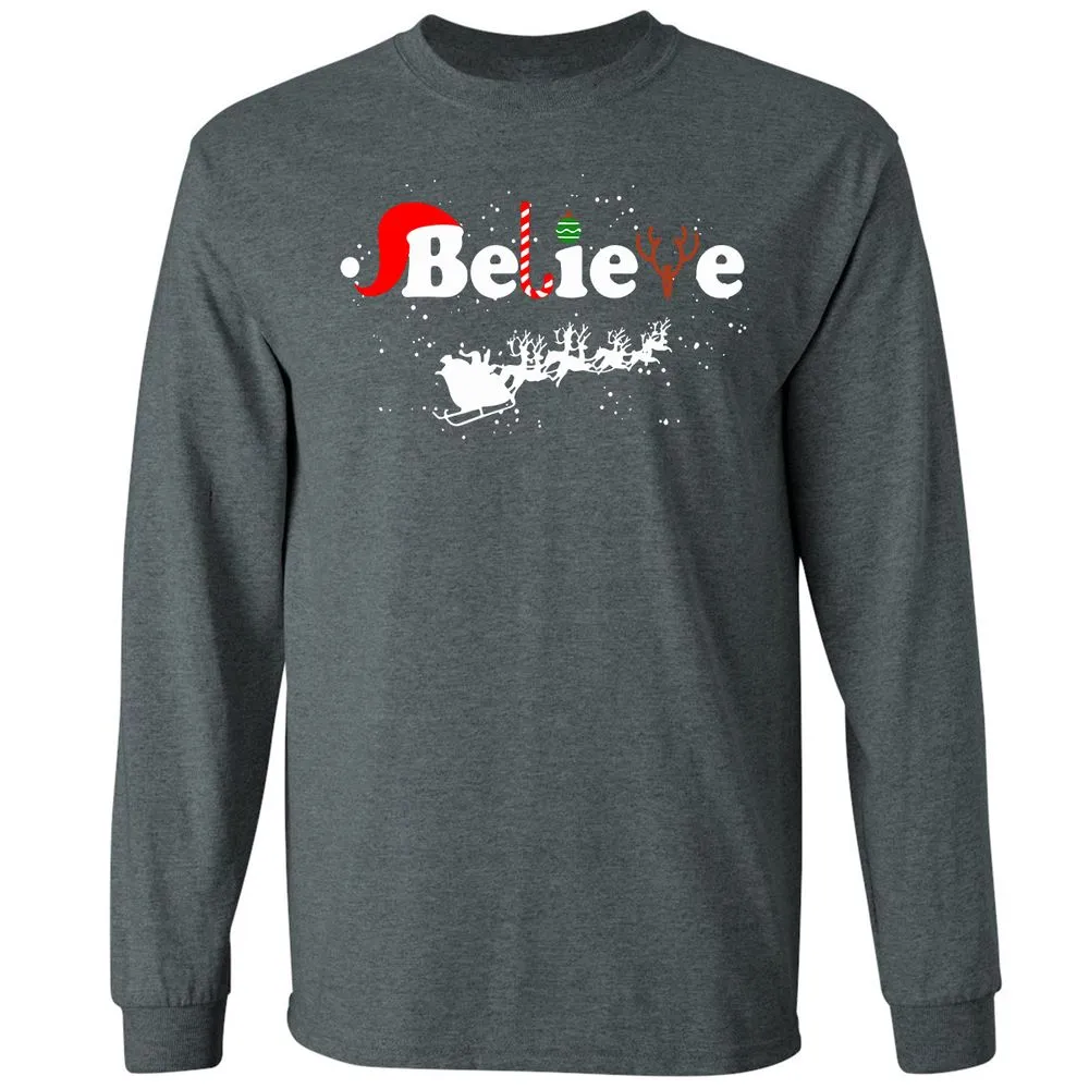 Long Sleeve T-Shirt - F346LKDV - Dark Heather - 15