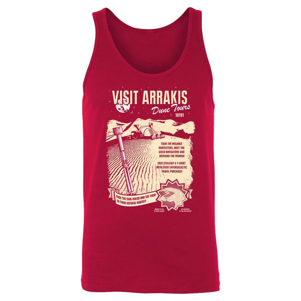 Unisex Jersey Tank - VWPNSK4X - Red - 11